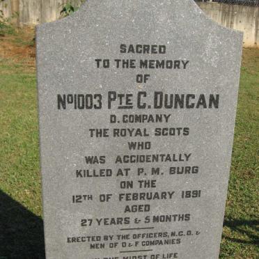 DUNCAN C. -1891