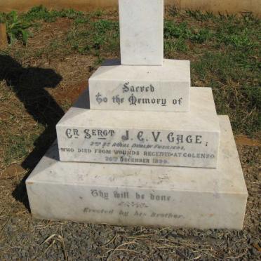 GAGE J.C.V. -1899