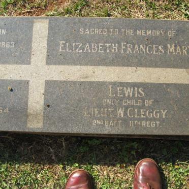 LEWIS Elizabeth Frances Mary 1863-1864