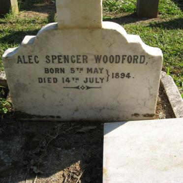 WOODFORD Alec Spencer 1894-1894