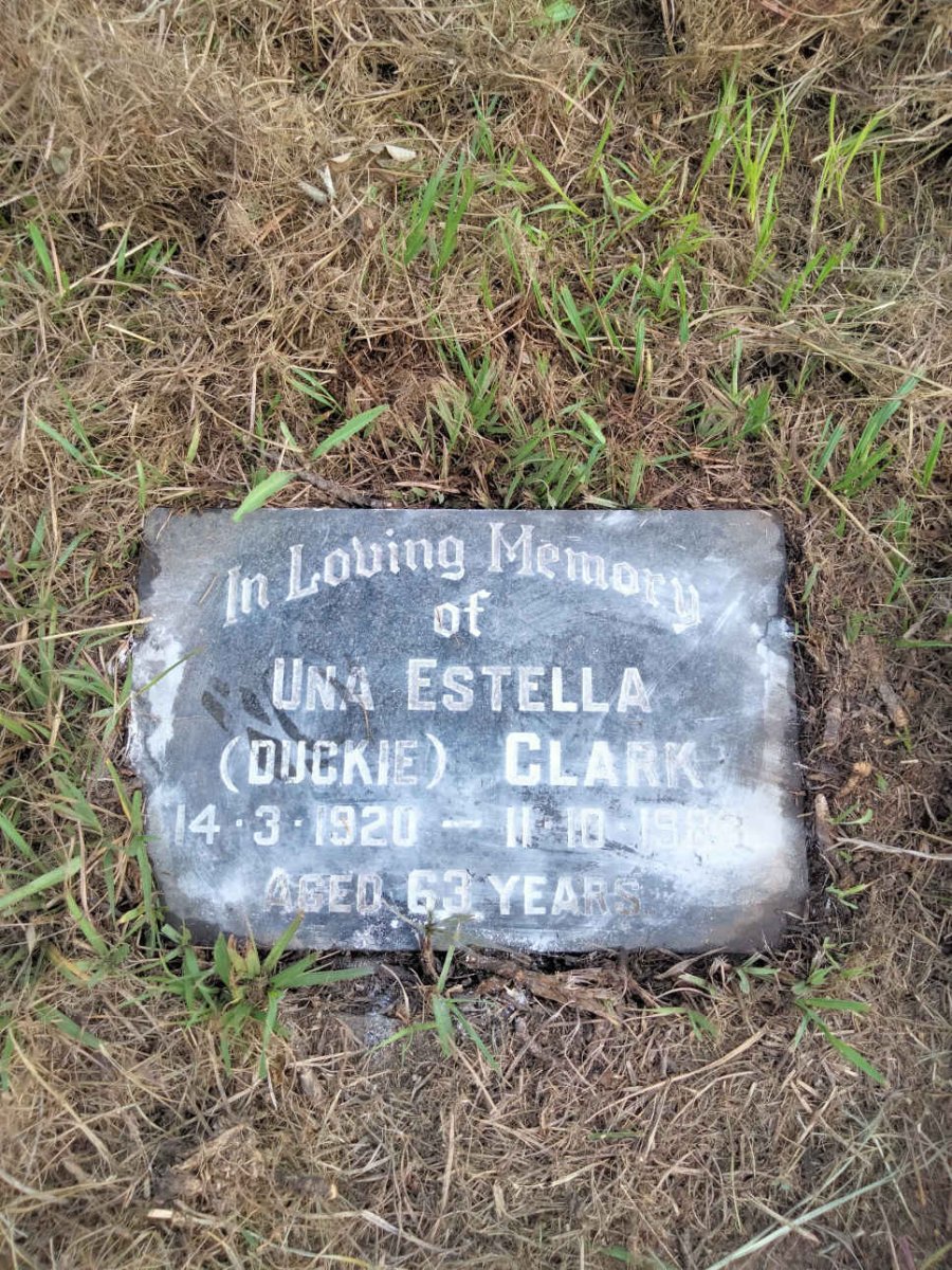 CLARK Una Estella 1920-1983