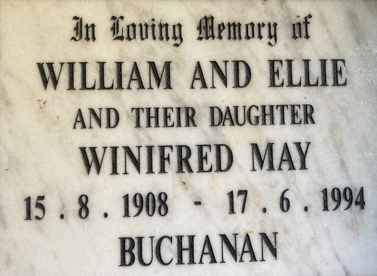 BUCHANAN Winifred May 1908-1994