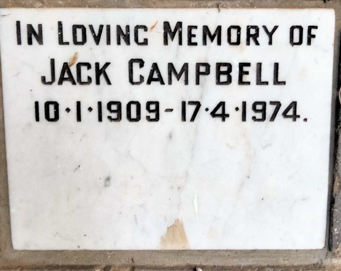 CAMPBELL Jack 1909-1974
