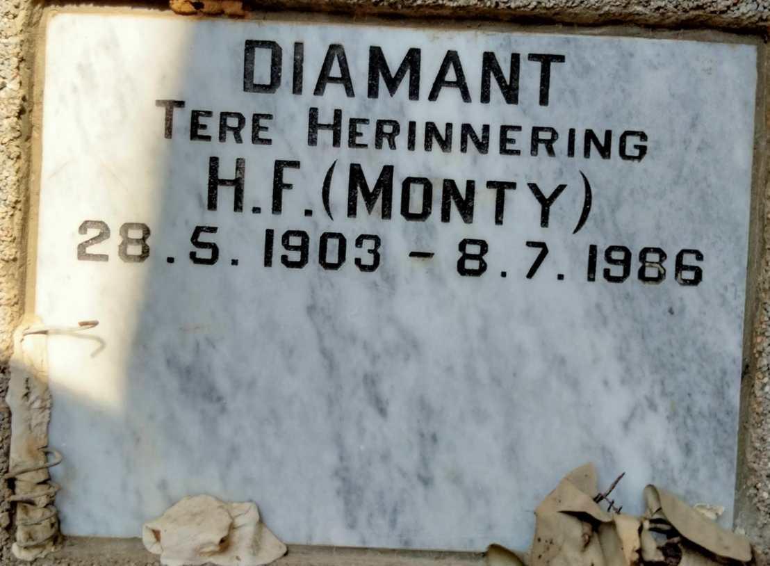 DIAMANT H.F. 1903-1986