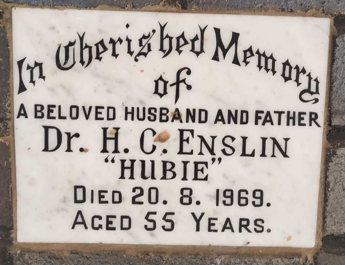 ENSLIN H. -1969