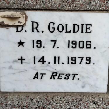 GOLDIE D.R. 1906-1978