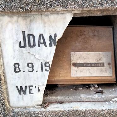 HAWES Joan