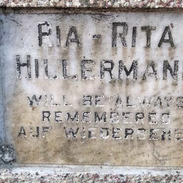 HILLERMANN Ria Rita