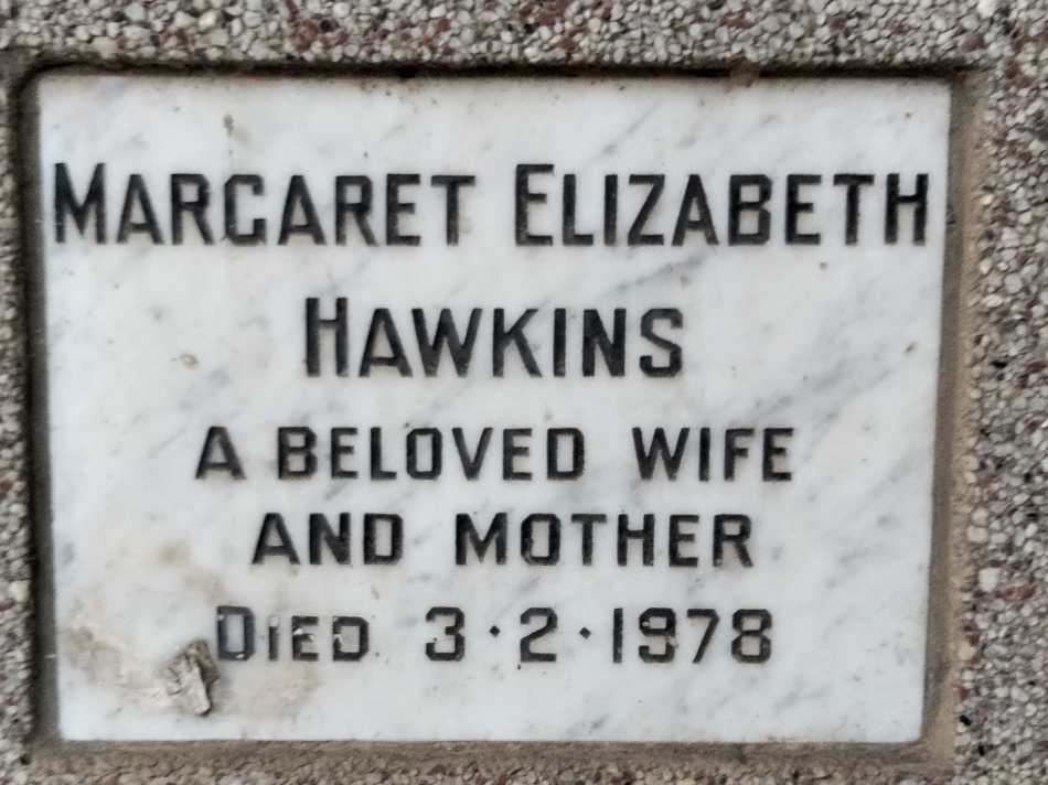 HAWKINS Margaret Elizabeth -1978
