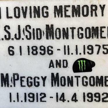 MONTGOMERY E.S. 1896-1975 & O.M. 1912-1992