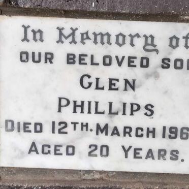 PHILLIPS Glen -1967
