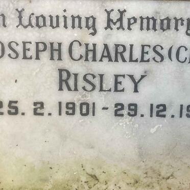 RISLEY Jpseph Charles 1901-1961