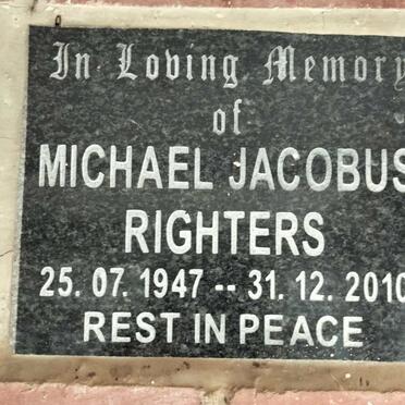 RICHTERS Michael Jacobus 1947-2010