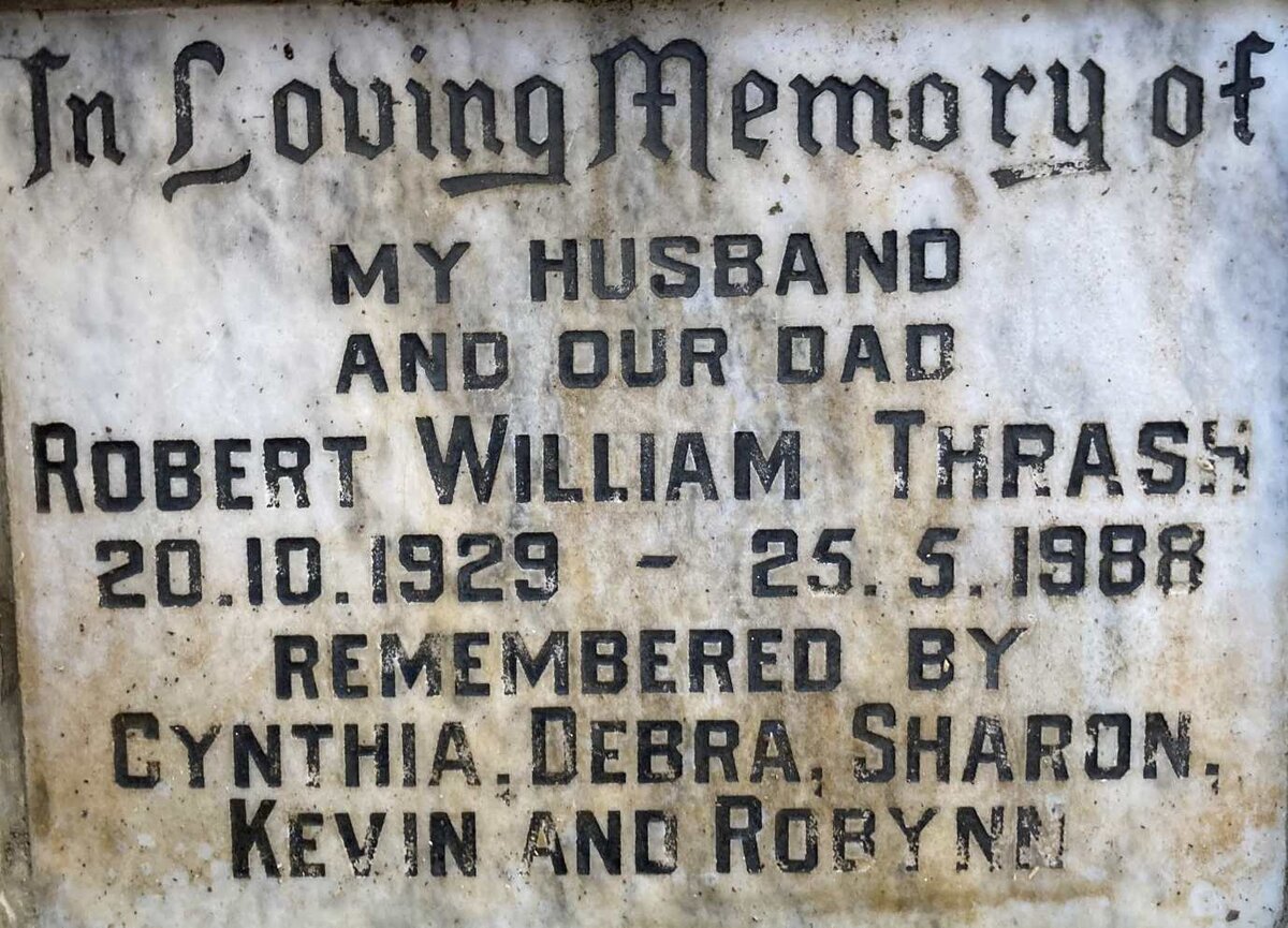 THRASH Robert William 1929-1988