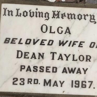 TAYLOR Olga -1967