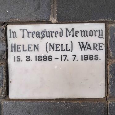 WARE Helen nee NELL 1896-1965