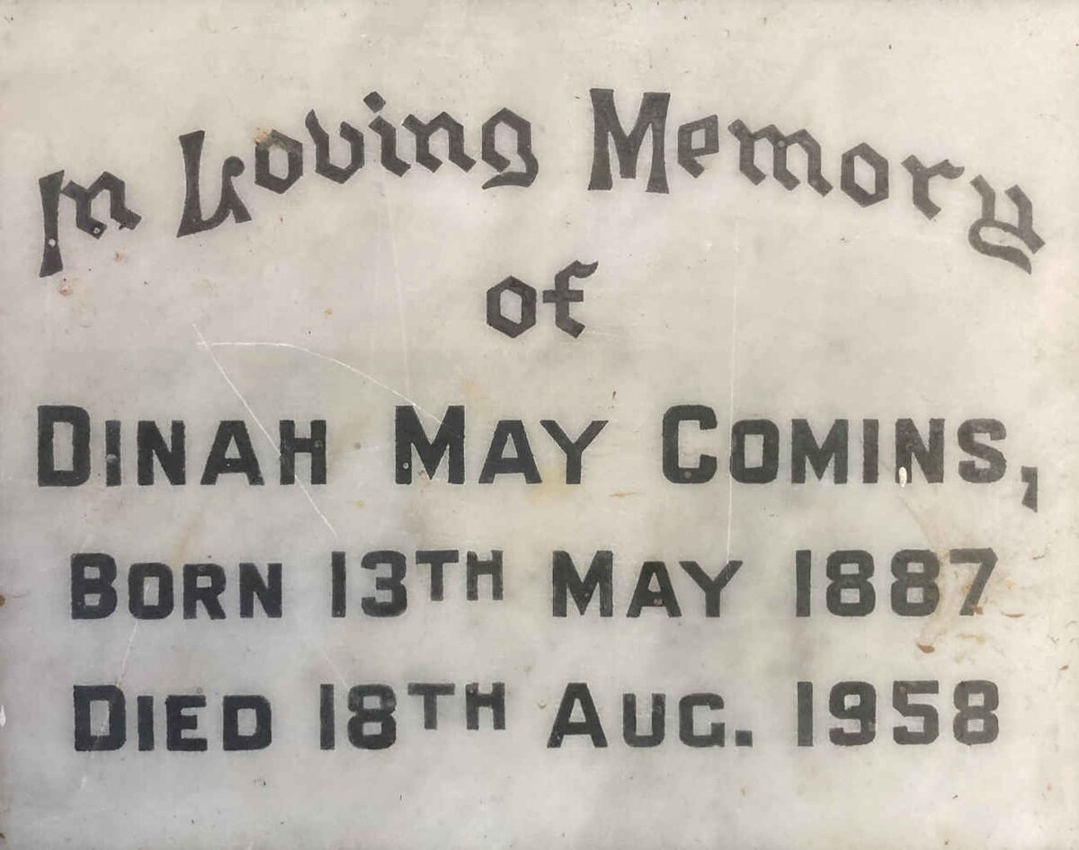 COMINS Dinah May 1887-1958