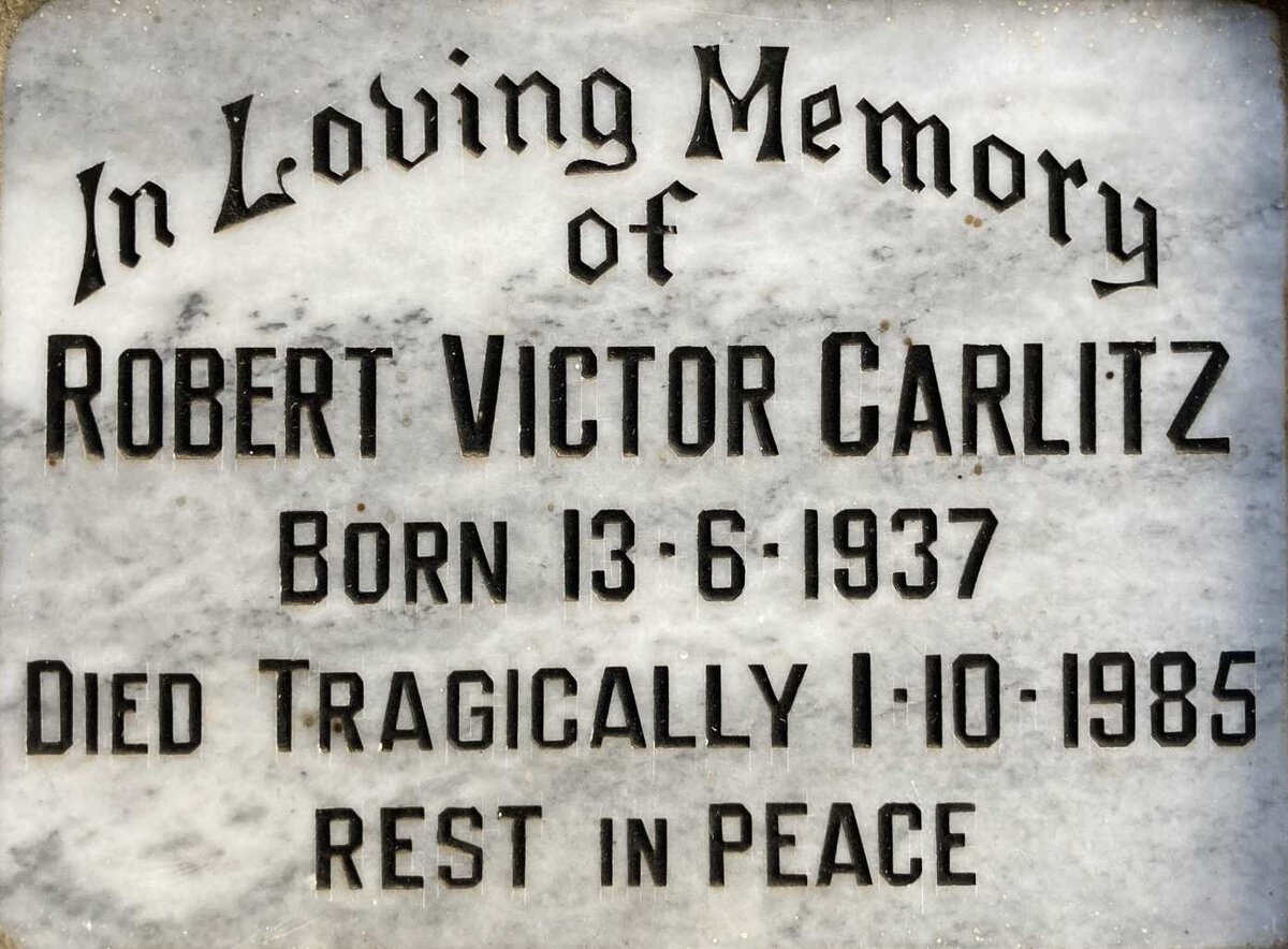CARLITZ Robert Victor 1937-1985