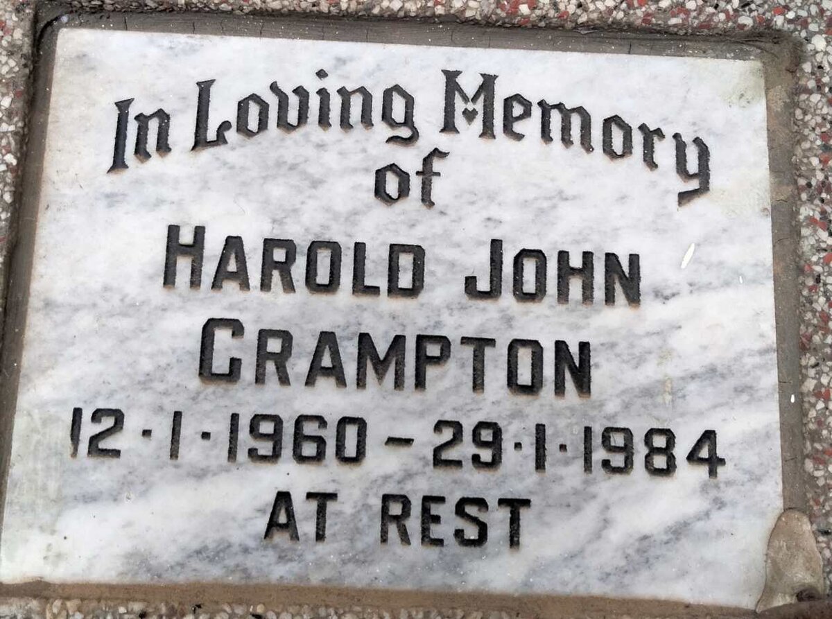 CRAMPTON Harold John 1960-1984