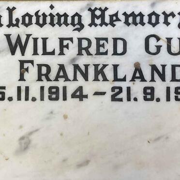 FRANKLAND Wilfred Guy 1914-1969