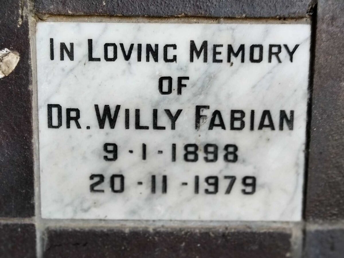 FABIAN Willy 1898-1979