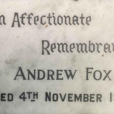 FOX Andrew -1957