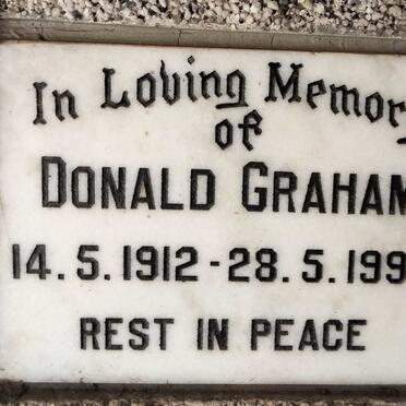GRAHAM Donald 1912-1992