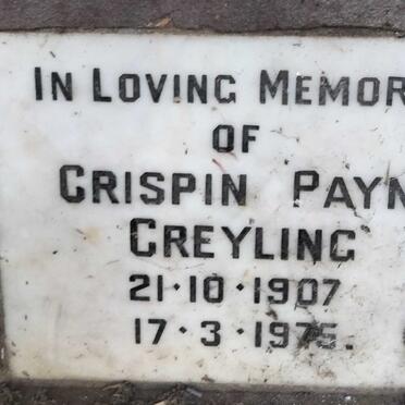 GREYLING Crispin Payn 1907-1975