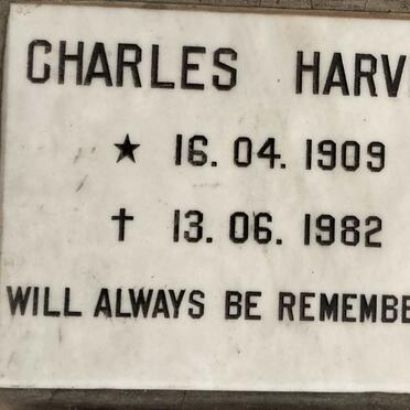 HARVEY Charles 1909-1982