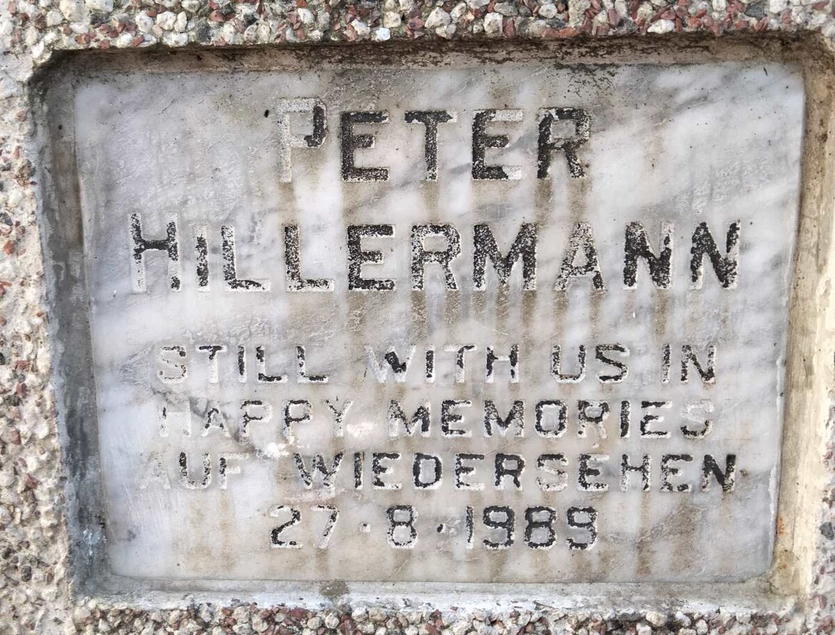 HILLERMANN Peter -1989