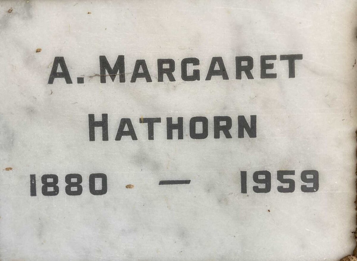 HATHORN A. Margaret 1880-1959