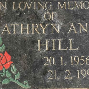 HILL Kathryn Anne 1956-1997