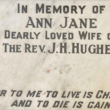 HUGHES Ann Jane