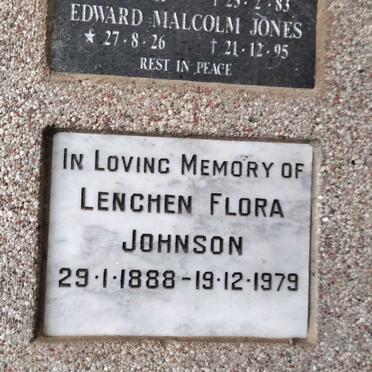 JOHNSON Lenchen Flora 1888-1979