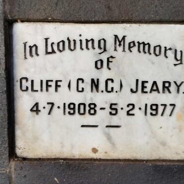 JEARY C.N.G. 1908-1977