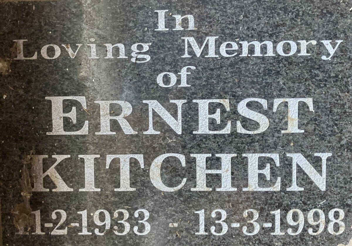 KITCHEN Ernest 1933-1998