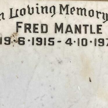 MANTLE Fred 1915-1974