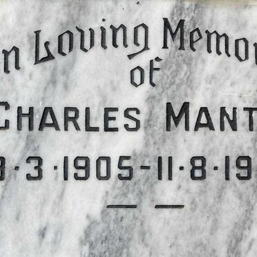 MANTLE Charles 1905-1982