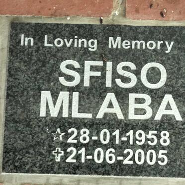 MLABA Sfiso 1958-2005