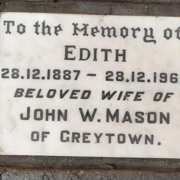 MASON Edith 1887-1966