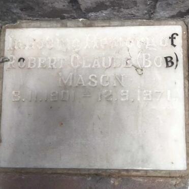 MASON Robert Claude 1901-1971