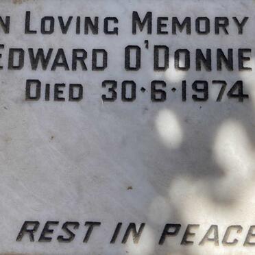 O'DONNELL Edward -1974