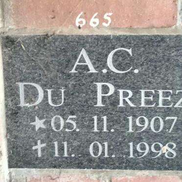 PREEZ A.C., du  1907-1998