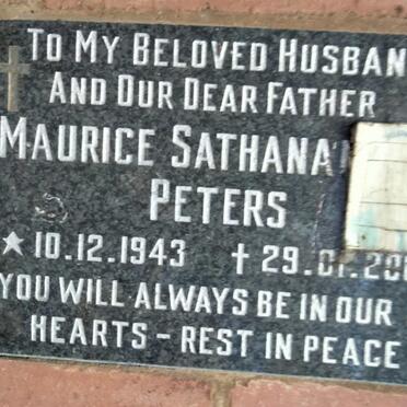PETERS Maurice Sathana? 1943-200?