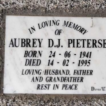 PIETERSE Aubrey D.J. 1941-1995