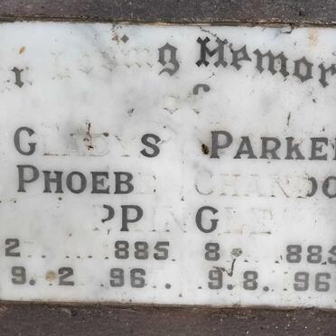 PRINGLE Parker Chandos 1885-1968 & Gladys Phoebe 1885-1967