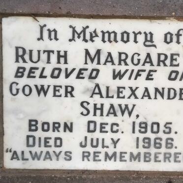 SHAW Gower Alexander 1905-1966