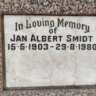 SMIDT Jan Albert 1903-1980