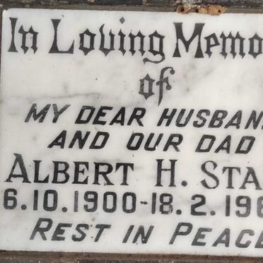 STARK Albert H. 1900-1966