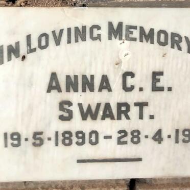 SWART Anna C.E. 1890-1971